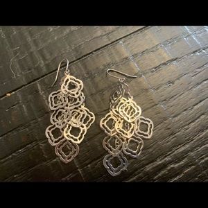 Ultimate silver dangle earring